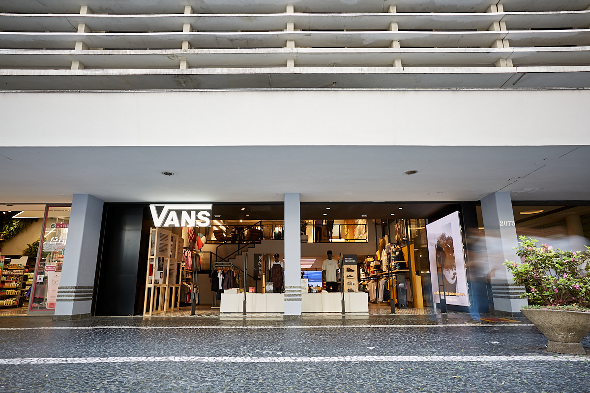 Loja fisica da vans 2025