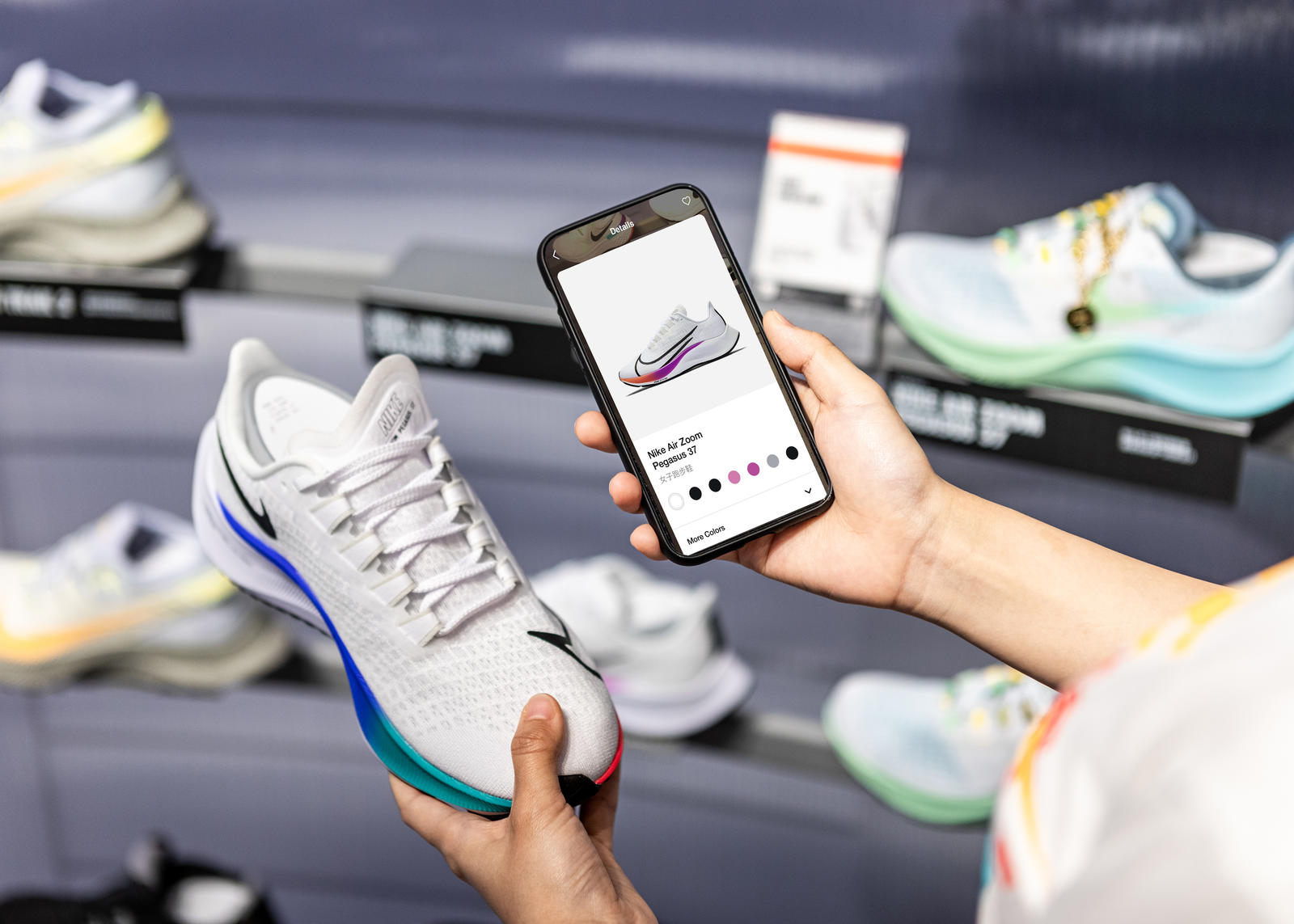 Nike digital retail store experience