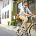 executivo de bicicleta