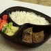 Bife de Panela Arroz Branco e Legumes_Refeicao_Artur Bragança