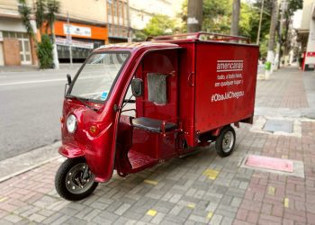 Tuc-tuc elétrico da Americanas