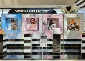 Sephora monta Gift Factory para marcar retomada do varejo físico
