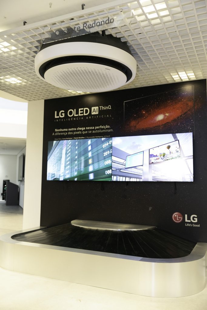 LG abre showroom em São Paulo para apresentar produtos para negócios e varejo