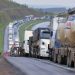 Transportadores autônomos da Baixada Santista aderem à paralisação nacional