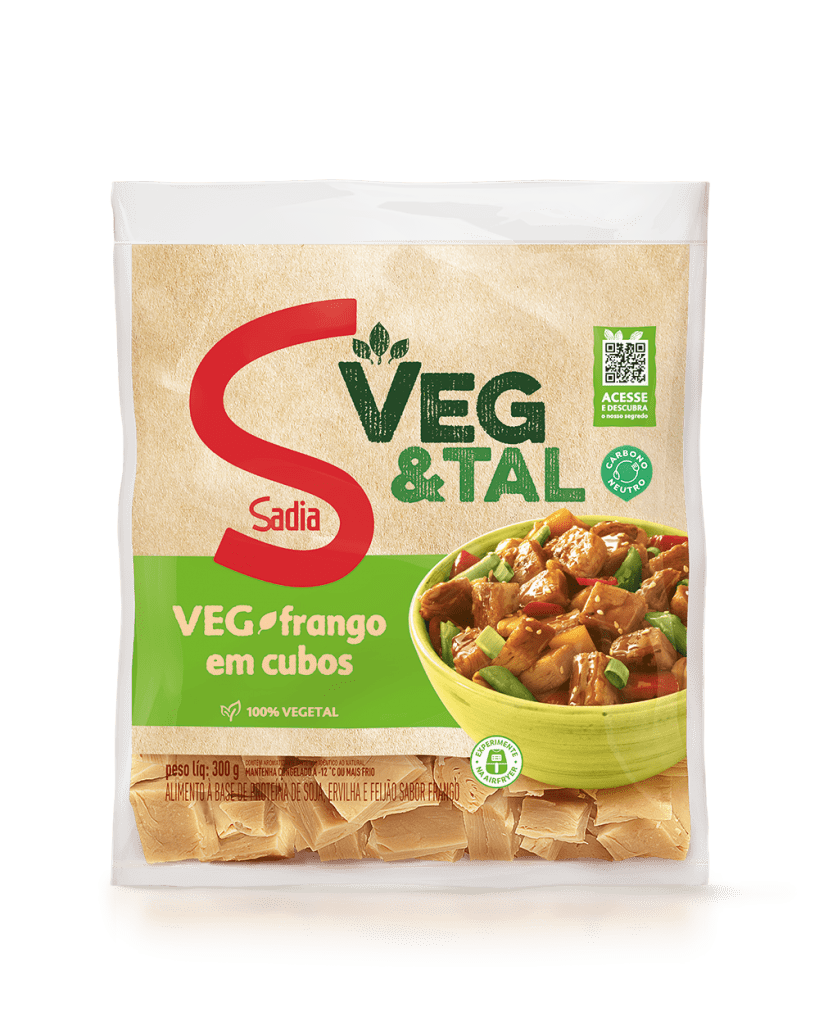 BRF cumpre meta e lança linha com frango plant-based carbono neutro no Brasil