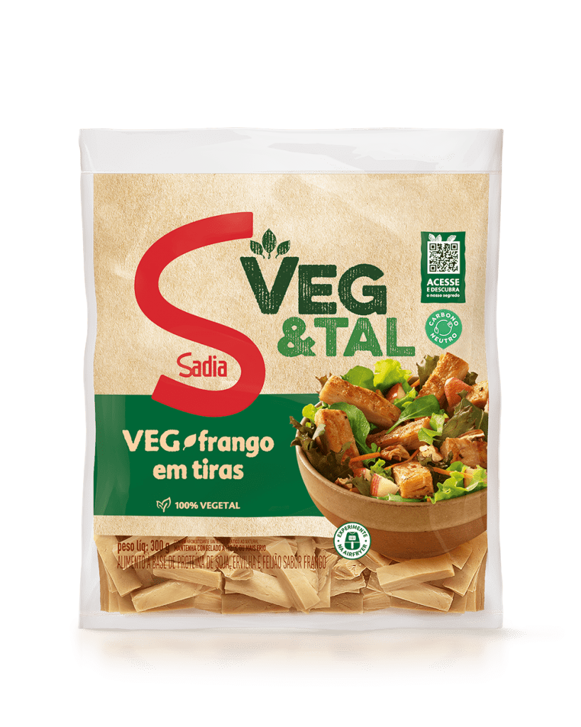 BRF cumpre meta e lança linha com frango plant-based carbono neutro no Brasil