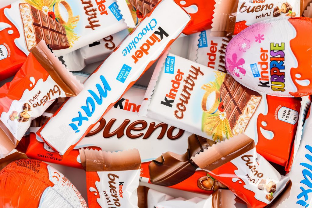 Kinder chocolates