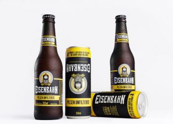 Eisenbahn Pilsen Unfiltered será distribuída pela Coca-Cola Femsa Brasil