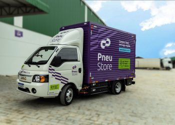 CantuStore investe em caminhão elétrico para entrega dos pneus comprados no e-commerce