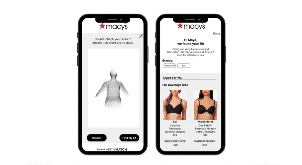 Fit:Match's e Macy's - NRF: Innovation Lab apresenta tecnologias para atender às novas demandas do consumidor