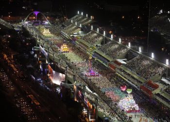 The LED leva painéis para camarotes do Carnaval do Rio de Janeiro