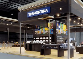 Tramontina monta estande da NRA Show 2023 com foco no setor hoteleiro