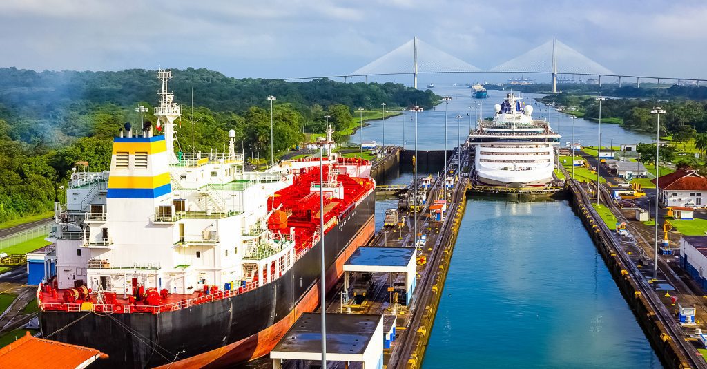 Seca no Canal do Panamá complica transporte marítimo do continente