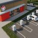 A rede de fast-food Wendy's está testando nos Estados Unidos robôs autônomos subterrâneos para entregar pedidos feitos no drive thru. Os pedidos saem da cozinha e em alguns segundos são transportados pelo subsolo até pontos de coleta posicionados no estacionamento.