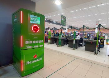Enxuto fecha parceria com a Heineken e passa a ter ponto de coleta para reciclagem de vidro