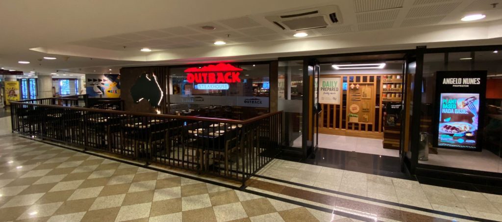 Outback conclui ampliação de quase 300 m² em restaurante no Bourbon Shopping