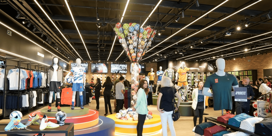 Penalty inaugura loja-conceito de 500 m² no Outlet Premium São Paulo