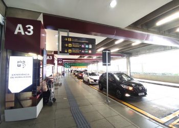 Aeroporto de Congonhas inaugura melhorias para embarque em carros de aplicativo