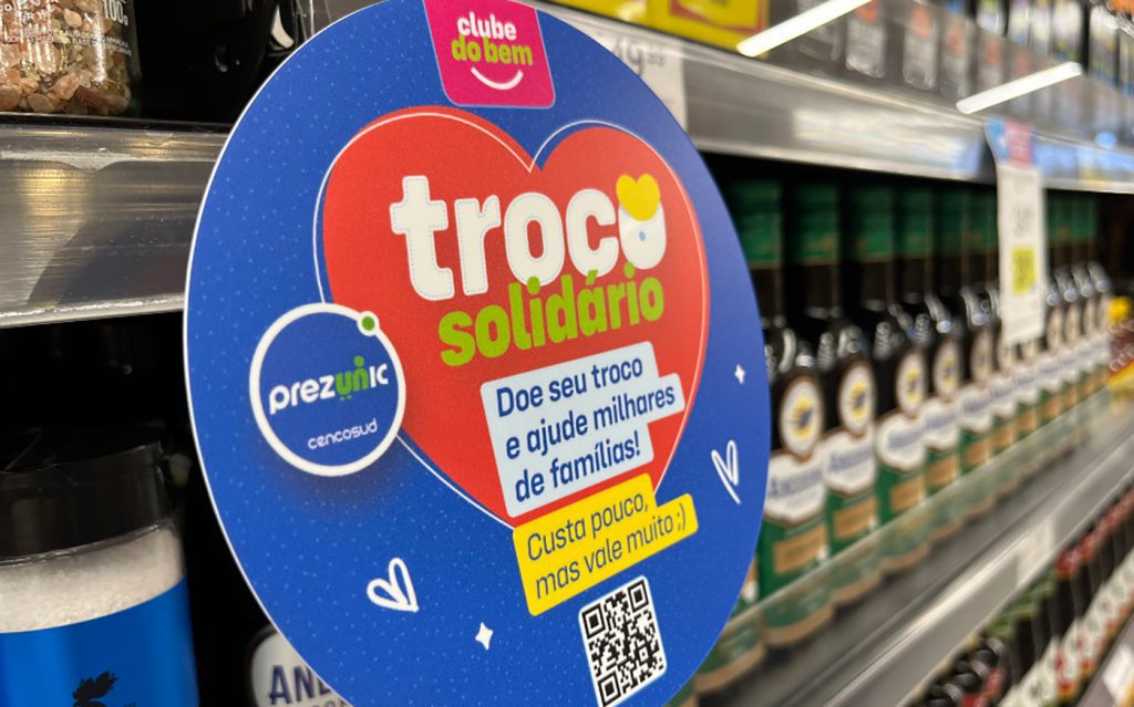 Cencosud lança edital para selecionar parceiros do Troco Solidário