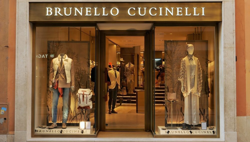 Ações da Brunello Cucinelli sobem em Milão, após divulgações otimistas da marca de luxo