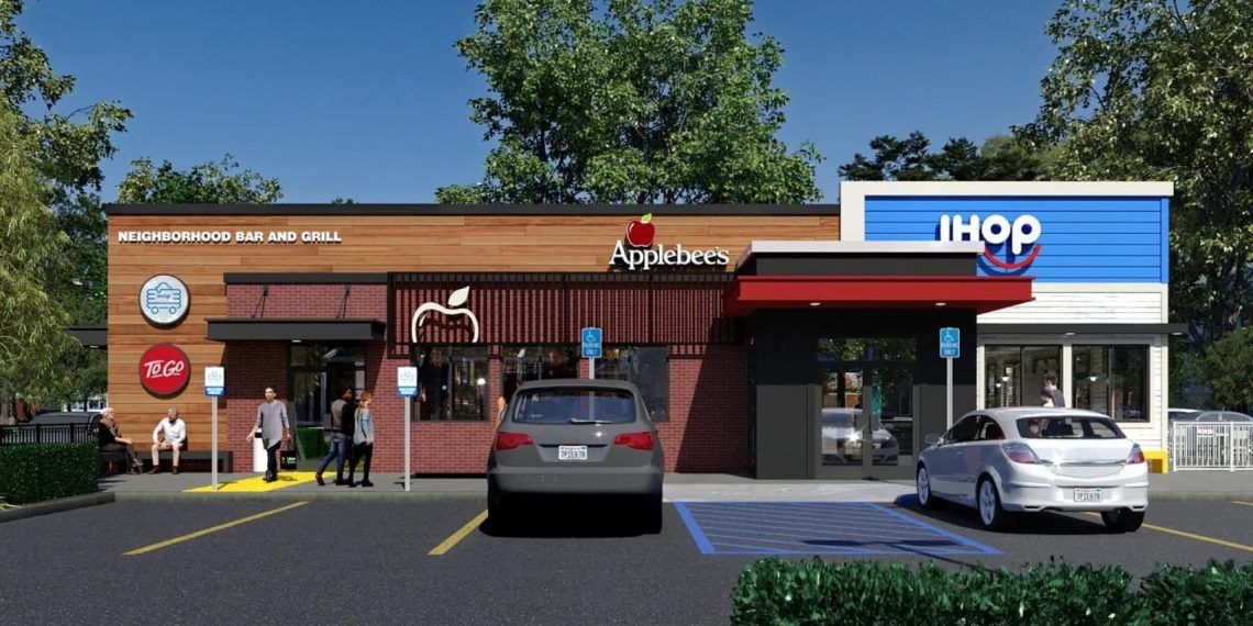 Primeiro restaurante conjunto de Applebee's e Ihop é aberto no Texas