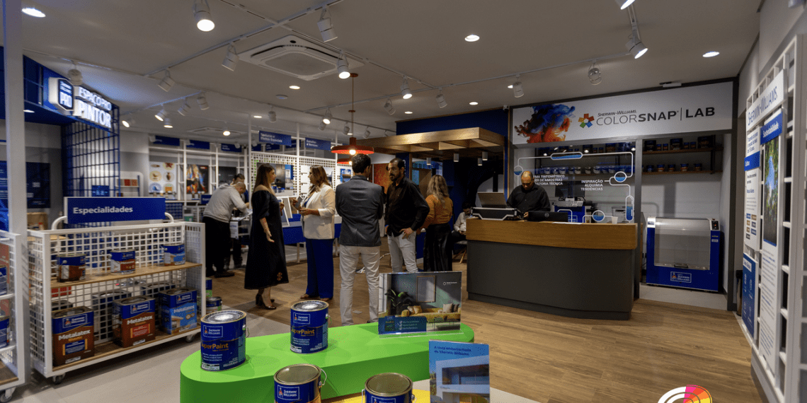 Sherwin-Williams promove encontros com arquitetos e designers em sua flagship