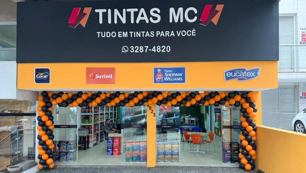 Tintas MC mira expansão em Minas Gerais e inicia ano com inaugurações na capital e no interior