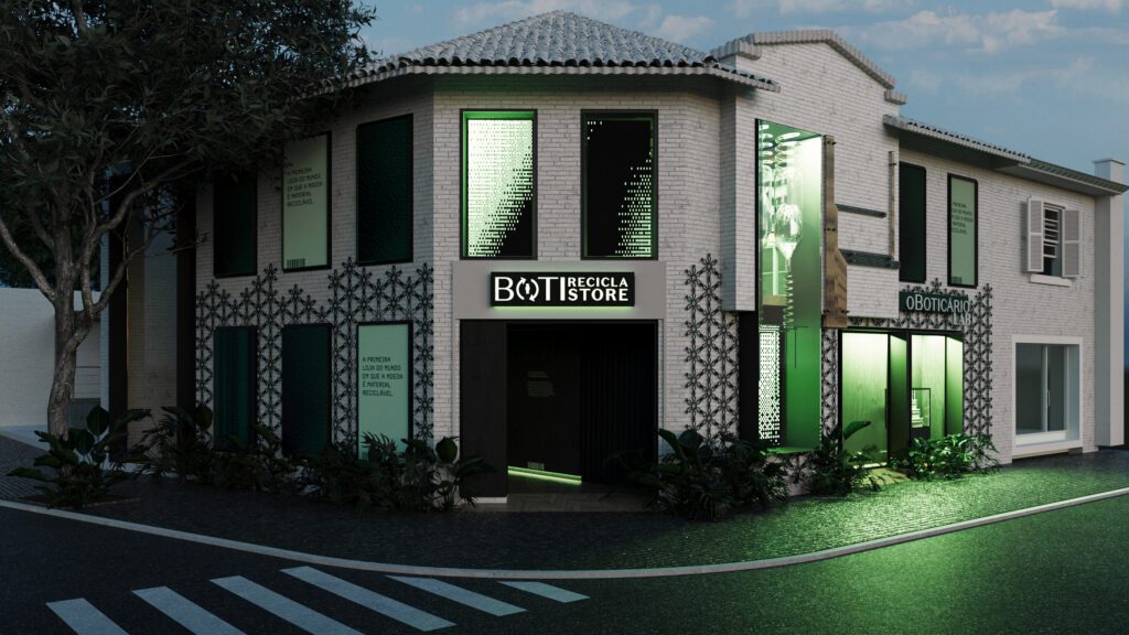 Boticário lança loja em que o pagamento é feito com materiais recicláveis