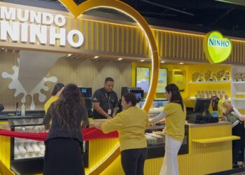 Nestlé escolhe Aeroporto de Guarulhos para inaugurar a primeira loja da Ninho no mundo