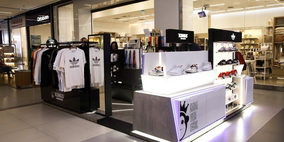 Kings Sneakers lança modelo de loja com conceito aberto para shoppings