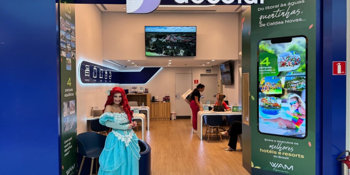 Parceria entre Decolar e Wam leva experiências de viagem a shoppings em SP e MG