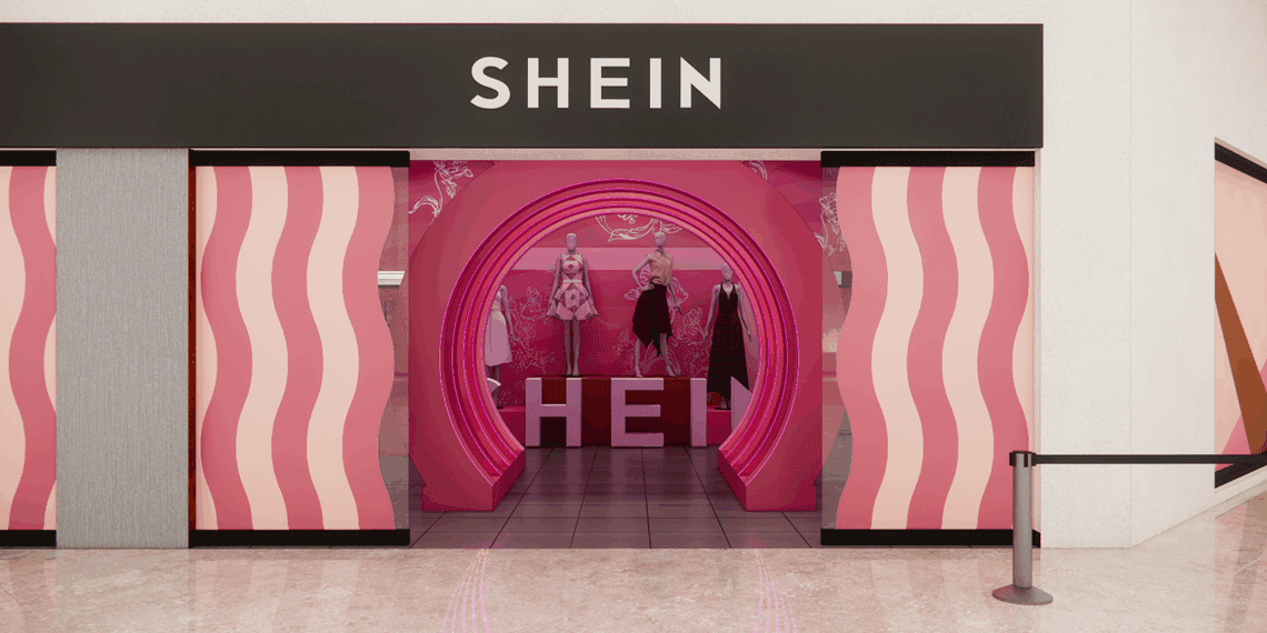 Pop-up da Shein em Goiânia bate recorde de receita e vende 77% do estoque