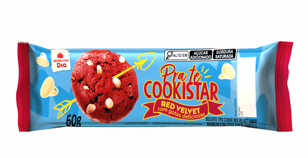DIA Supermercados amplia sua linha com lançamento do cookie "Pra te Cookistar"