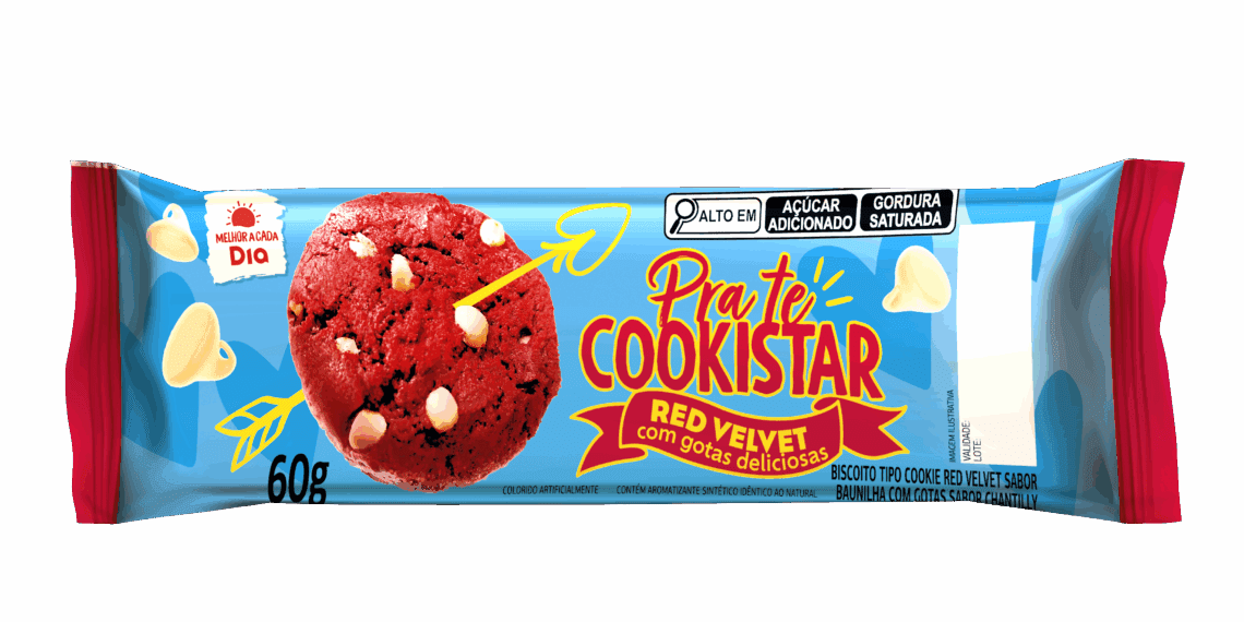 DIA Supermercados amplia sua linha com lançamento do cookie "Pra te Cookistar"