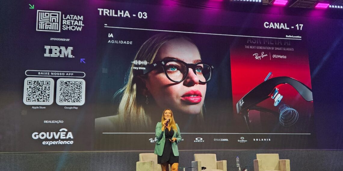 Meta e Ray-Ban vão lançar óculos inteligentes no Brasil