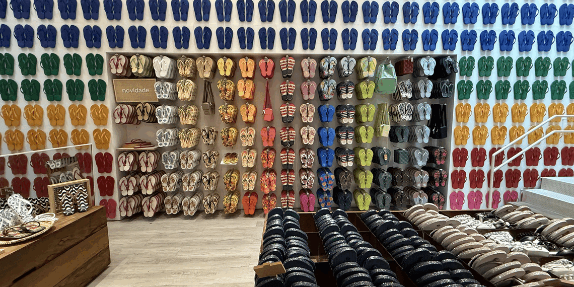 Havaianas reinaugura flagship em Ipanema com paredões instalados por alpinistas