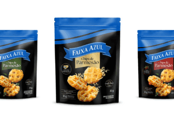 Faixa Azul lança snack feito de queijo parmesão