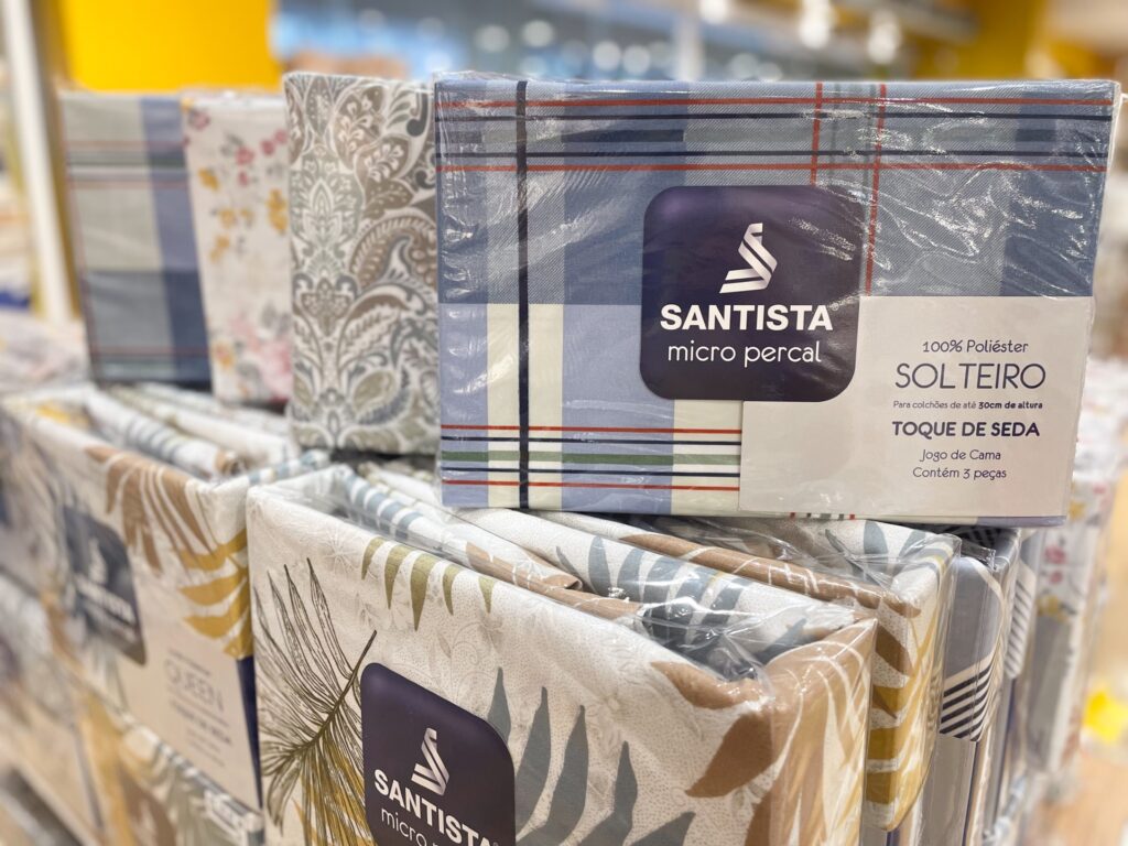 Pernambucanas amplia categoria de produtos para o lar com coleção exclusiva da Santista