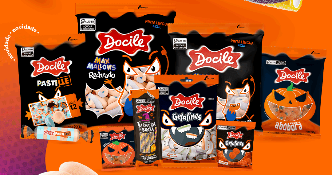Docile apresenta lançamentos para o Halloween e aposta em parceria para crescimento