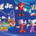 Burger King relança brinquedos do Sonic no Combo King Jr. com novos personagens