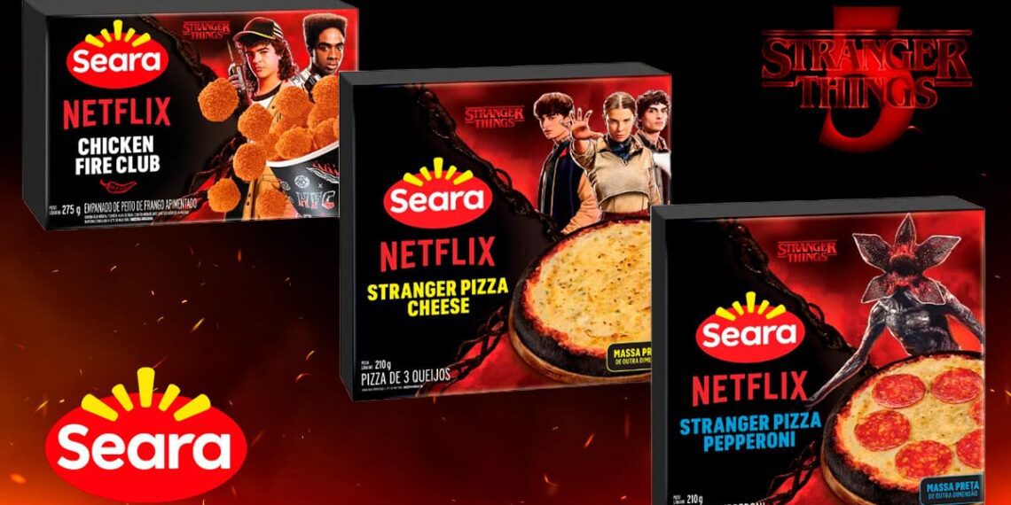 Seara lança produtos inspirados na série Stranger Things, em parceria com a Netflix