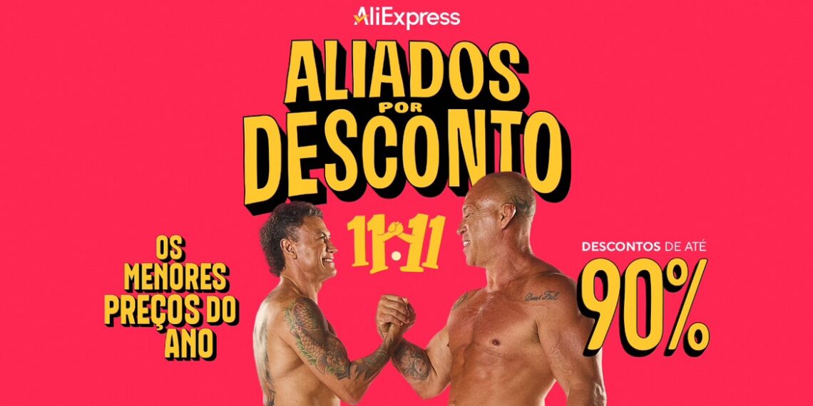 AliExpress terá descontos de até 90% em compras em grupo durante o 11.11
