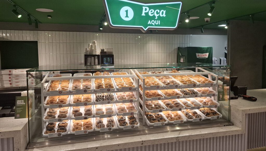 Krispy Kreme inaugura segunda loja na Avenida Paulista