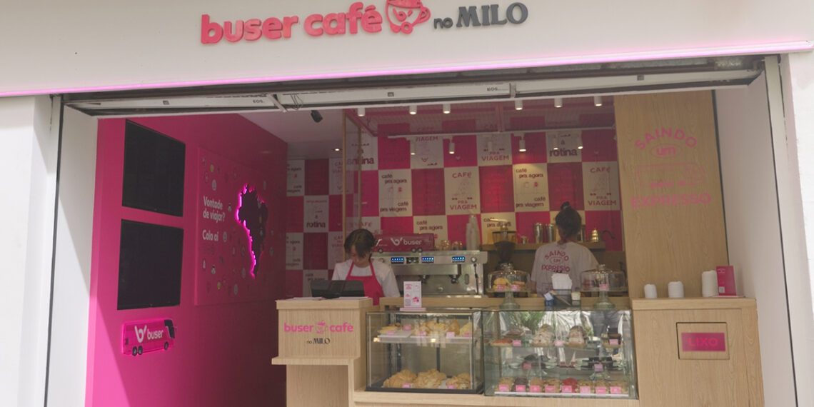 Buser e Milo Café criam ponto de encontro para viajantes em São Paulo