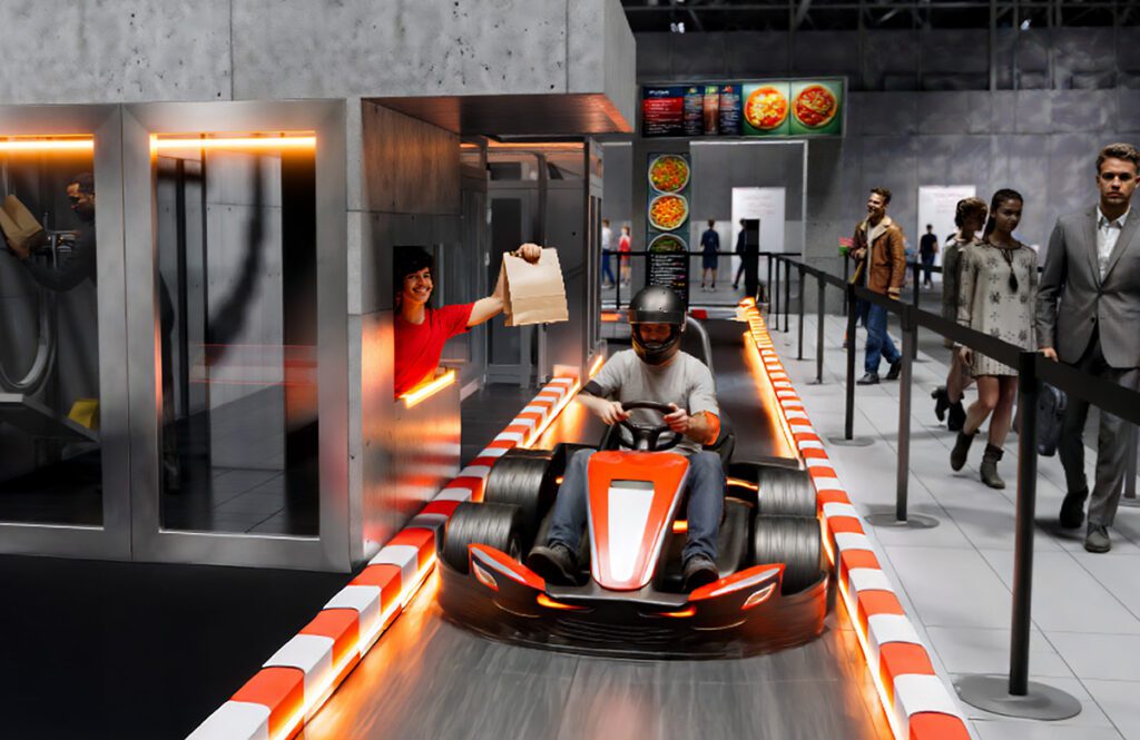 Foodservice Innovation Zone traz ativação imersiva de kart na NRF 2026