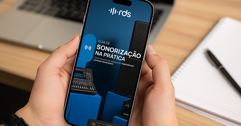 RDS lança guia prático para transformar espaços em experiências sonoras impactantes