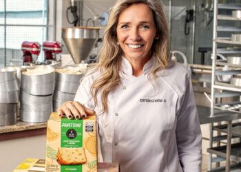 BR Mania lança linha de panettones artesanais em parceria com a chef Carole Crema