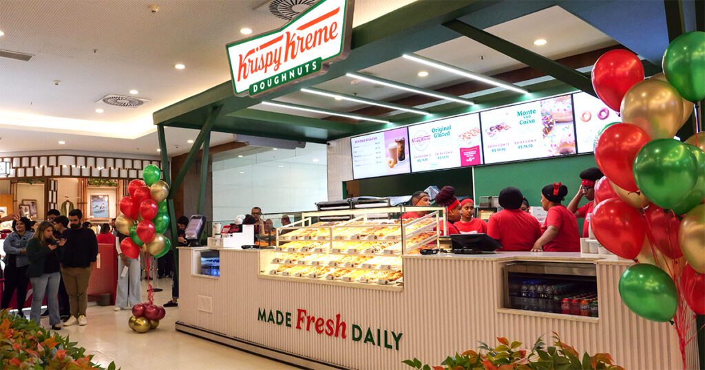 Krispy Kreme inaugura quiosque no Shopping Cidade São Paulo