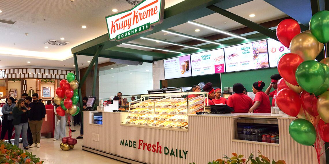 Krispy Kreme inaugura quiosque no Shopping Cidade São Paulo