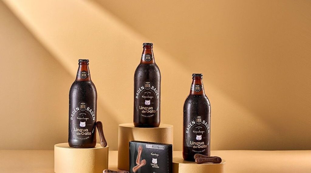 Baden Baden e Kopenhagen lançam cerveja inspirada no chocolate Língua de Gato